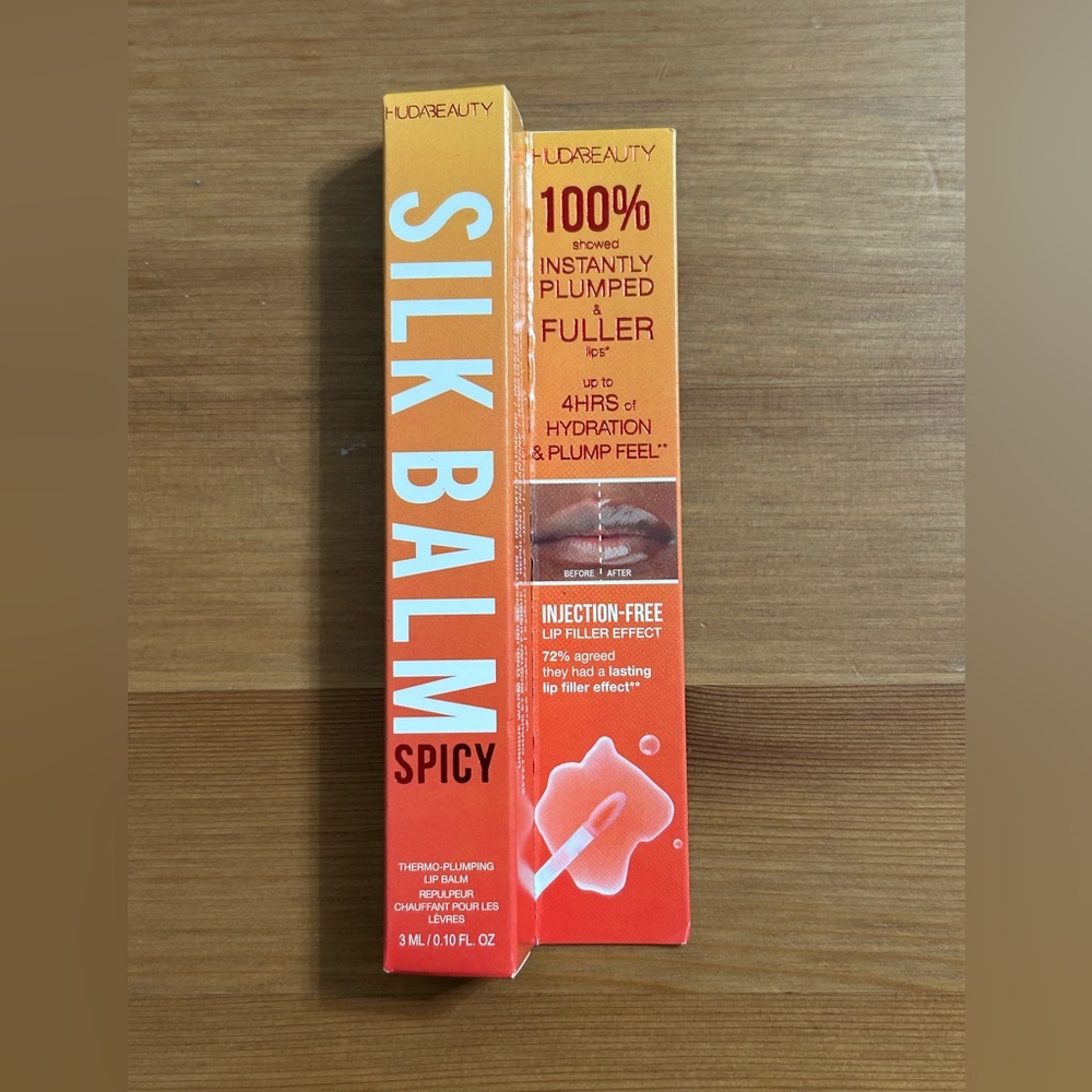 Huda Beauty Silk Balm Spicy Thermo-Plumping Lip Balm